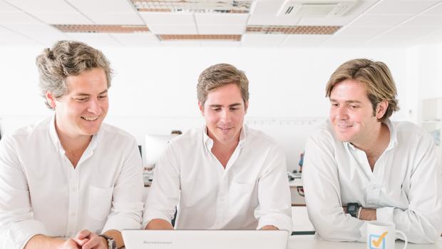 Gonzalo Lahera, Borja Osta y Jaime Arbona